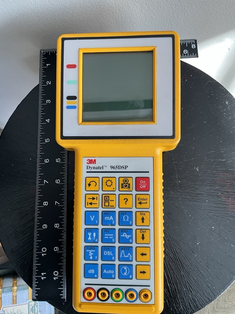 3M Dynatel 965DSP A/C Subscriber Loop Analyzer TDR Untested No Power Cord