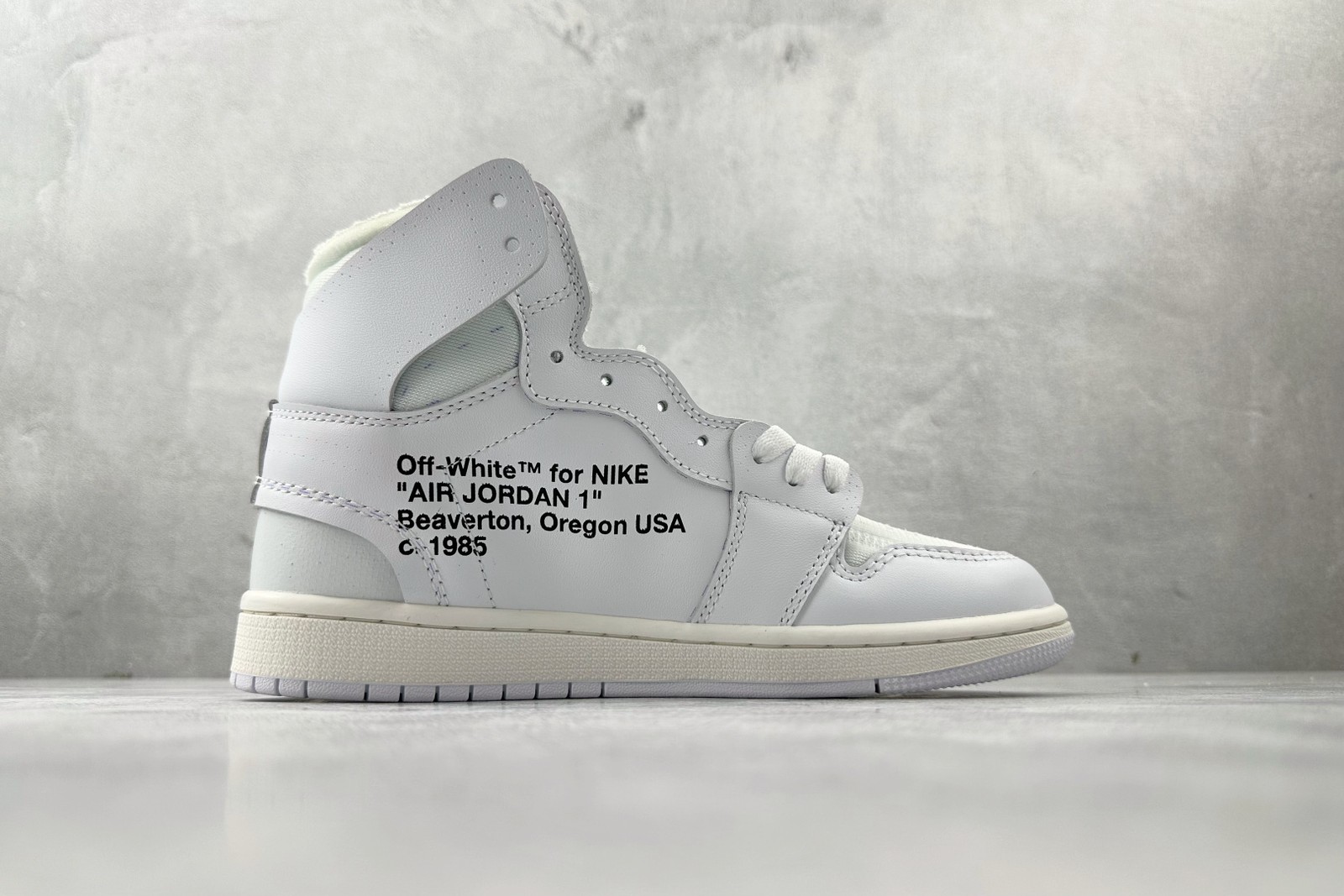 Off-White × AJ 1 Retro High White AQ0818-100