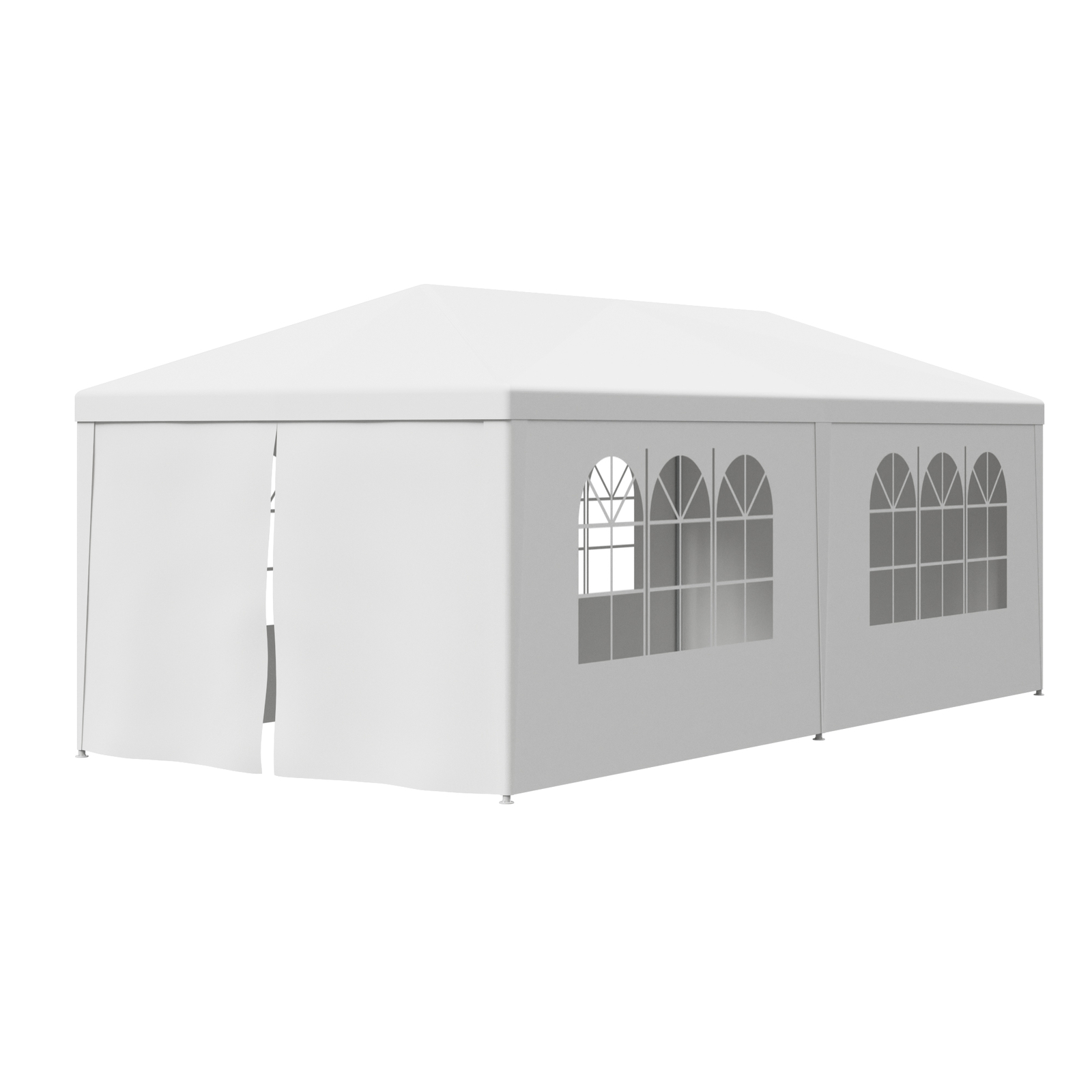 10X20 Outdoor Wedding Party Tent Gazebo Canopy w/Removable Sidewalls BBQ Events