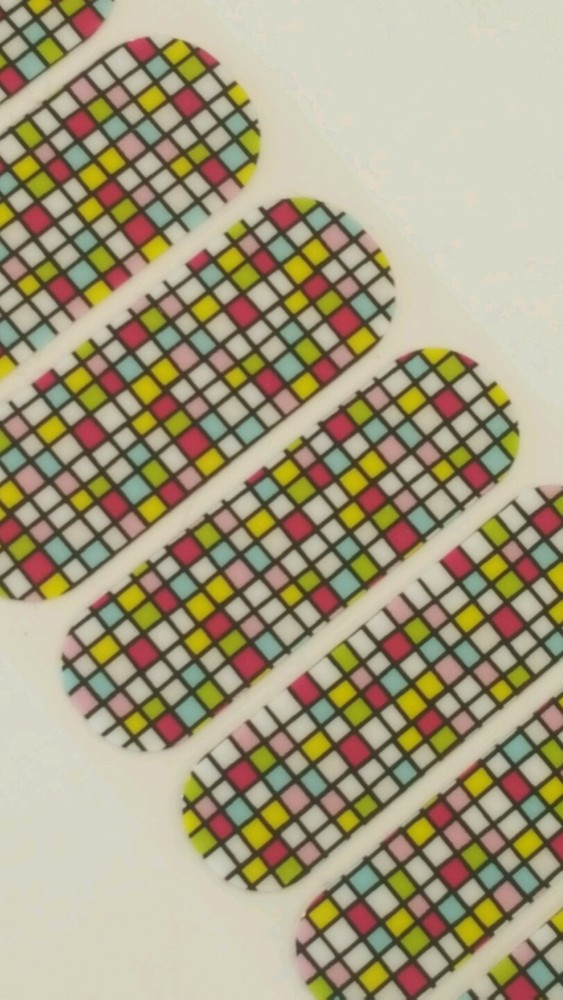 Jamberry CHECK IT OUT, 1/2 Sheet, So Fun!