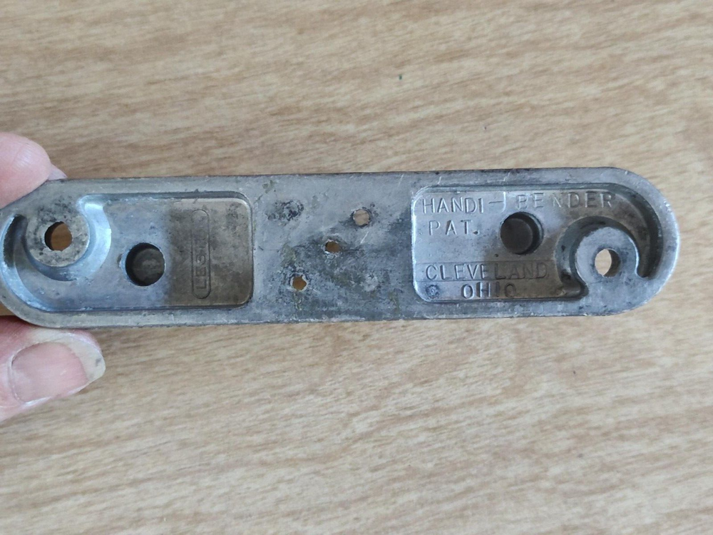 Vintage Lester Handi-Bender Tool Cleveland Ohio