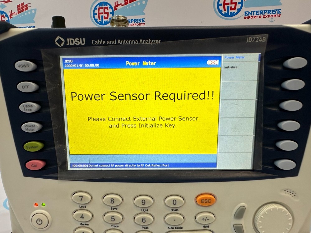JDSU JD724B CELL ADVISOR CABLE & ANTENNA ANALYZER