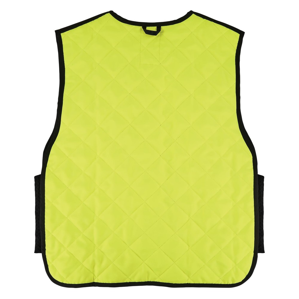 Cooling Workwear Embedded Polymers, Zipper Closure Tools, Lime, X-Large