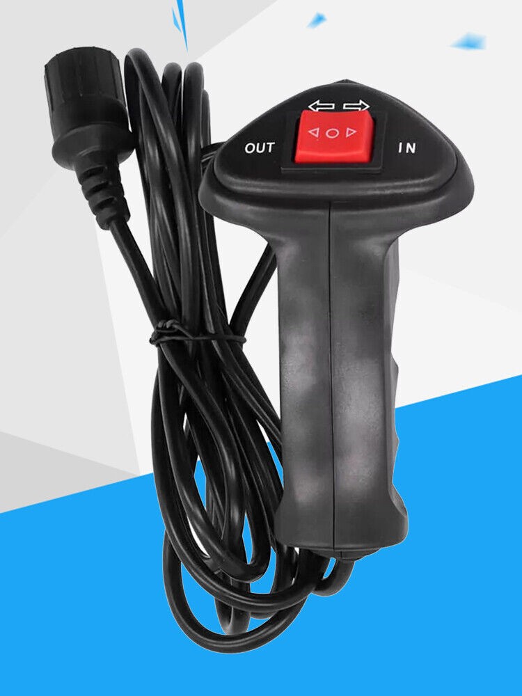 Electric Winch Remote Control Controller Winch Corded 9.2ft Universal Hand Cabzo