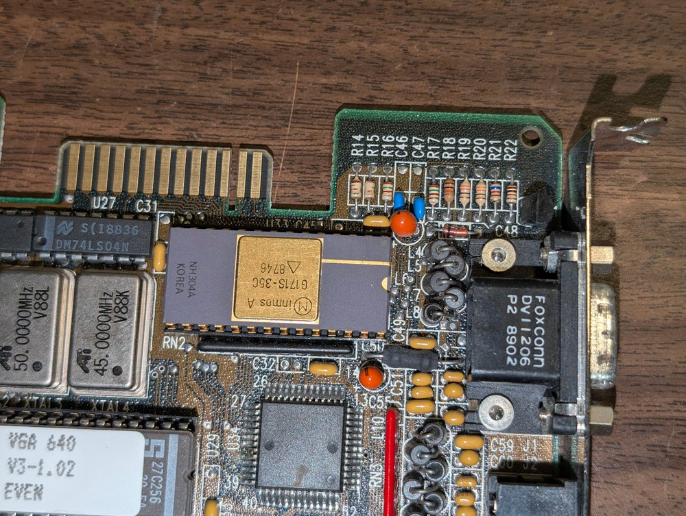 ATI VGA 640 graphics accelerator 1988; untested