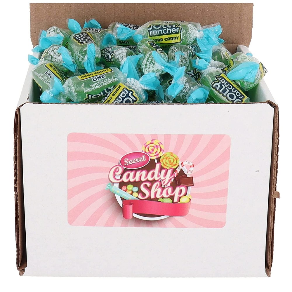 Jolly Rancher Hard Candy Bulk in Box (Individually Wrapped) (Lime)