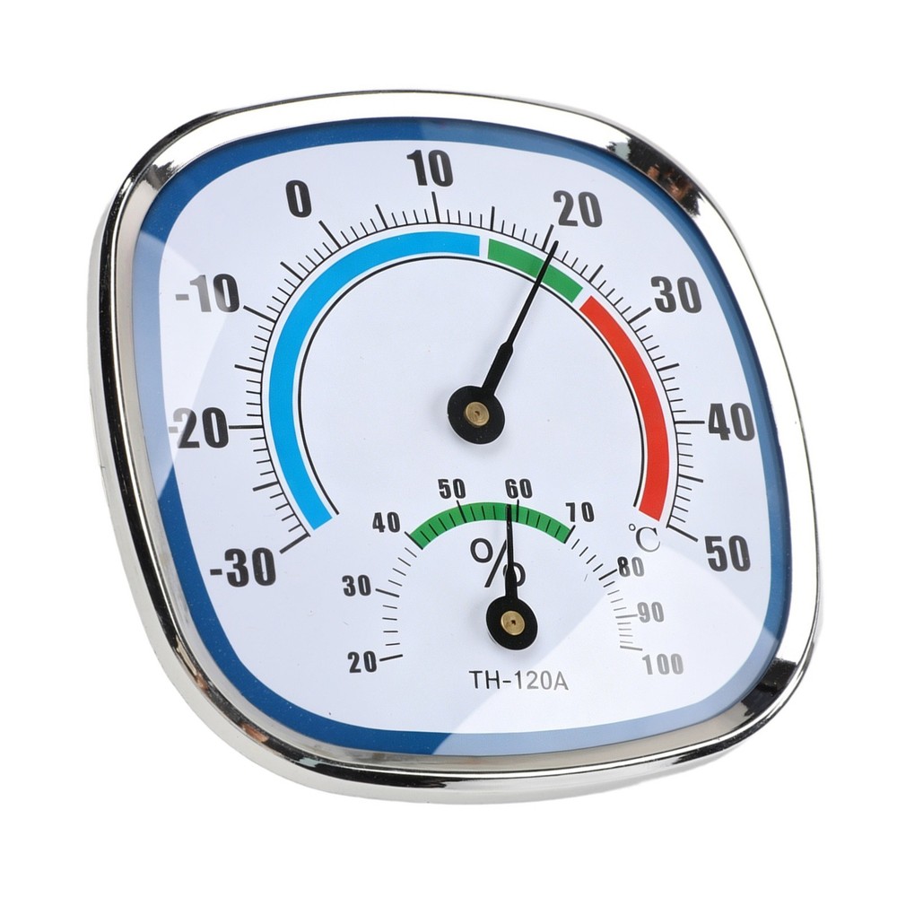 Wall Mountable Temperature Humidity Gauge Reliable Accuracy Energy Efficient