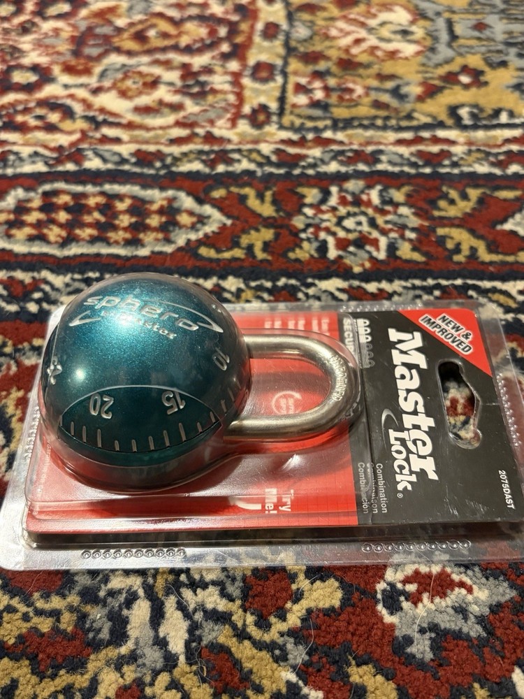 Master Lock 2075DAST Sphero Combination Padlock New Discontinued!
