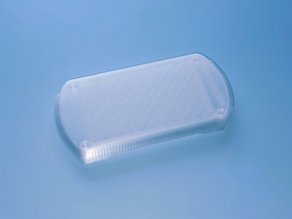 PSP Go Replacement Expanded Battery Back Cover (Frosted Translucent)