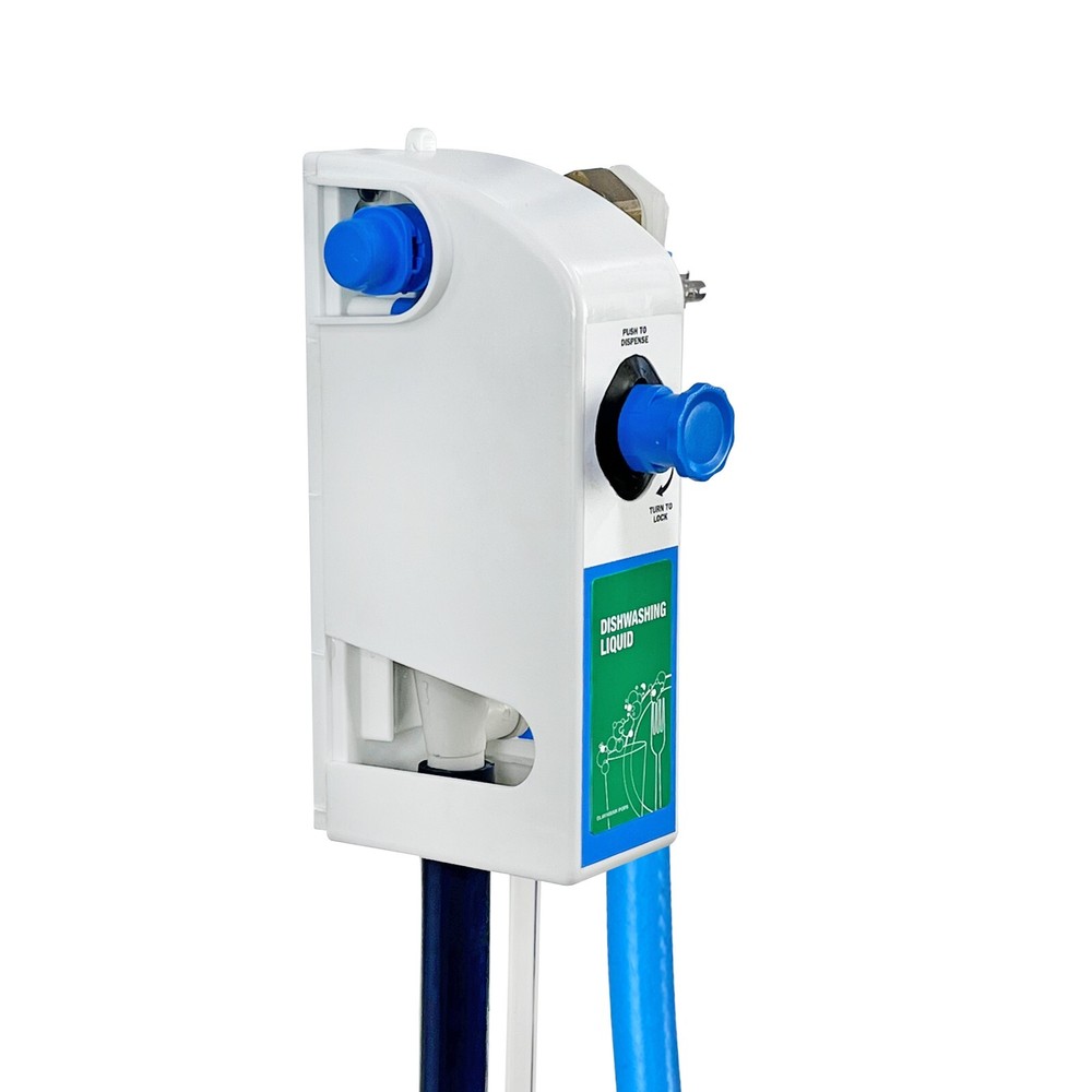 Kitchen Sink Single Proportioner, Dish detergent Sanitizer, Push Button 8362