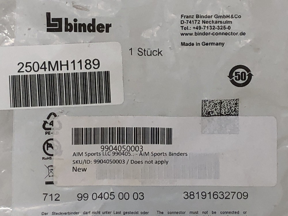 AIM Sport Binders 712-9904050003