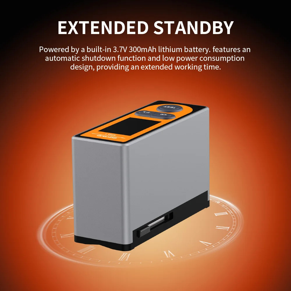 Portable Surface Roughness Tester High Precision Metal IPS TFT 500 Data Storage