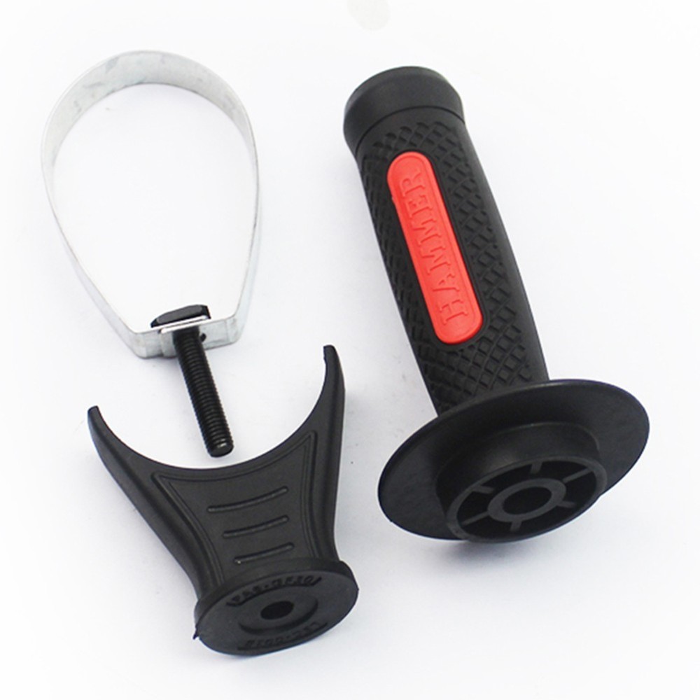 Non slip For Rotating Electric Tool Handle Thickened Iron Ring for Stability
