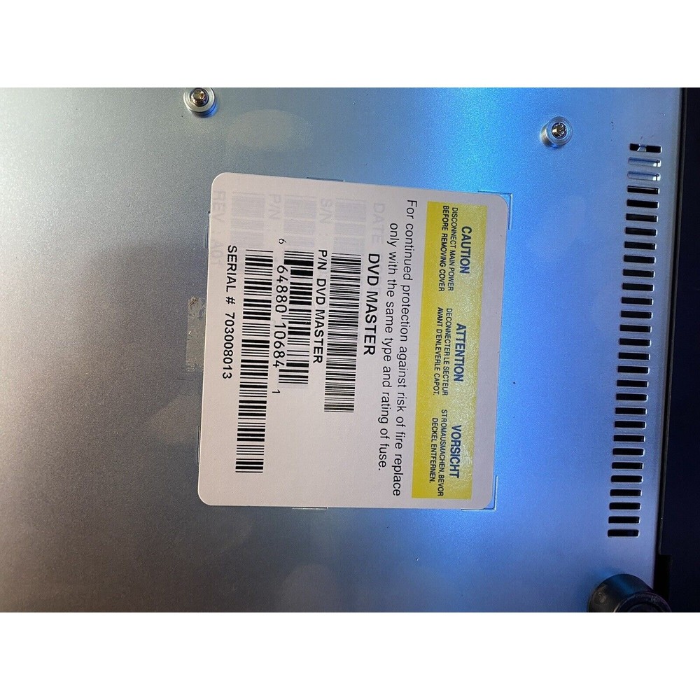 PDE Zipspin Tech DVD Master DVD Duplicator Tested Working