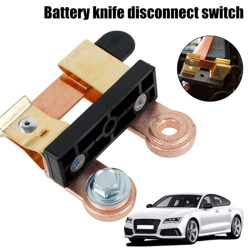 Auto Battery Disconnect Switch Blade Side Post Terminal Car Shut Cut Off Vehicle