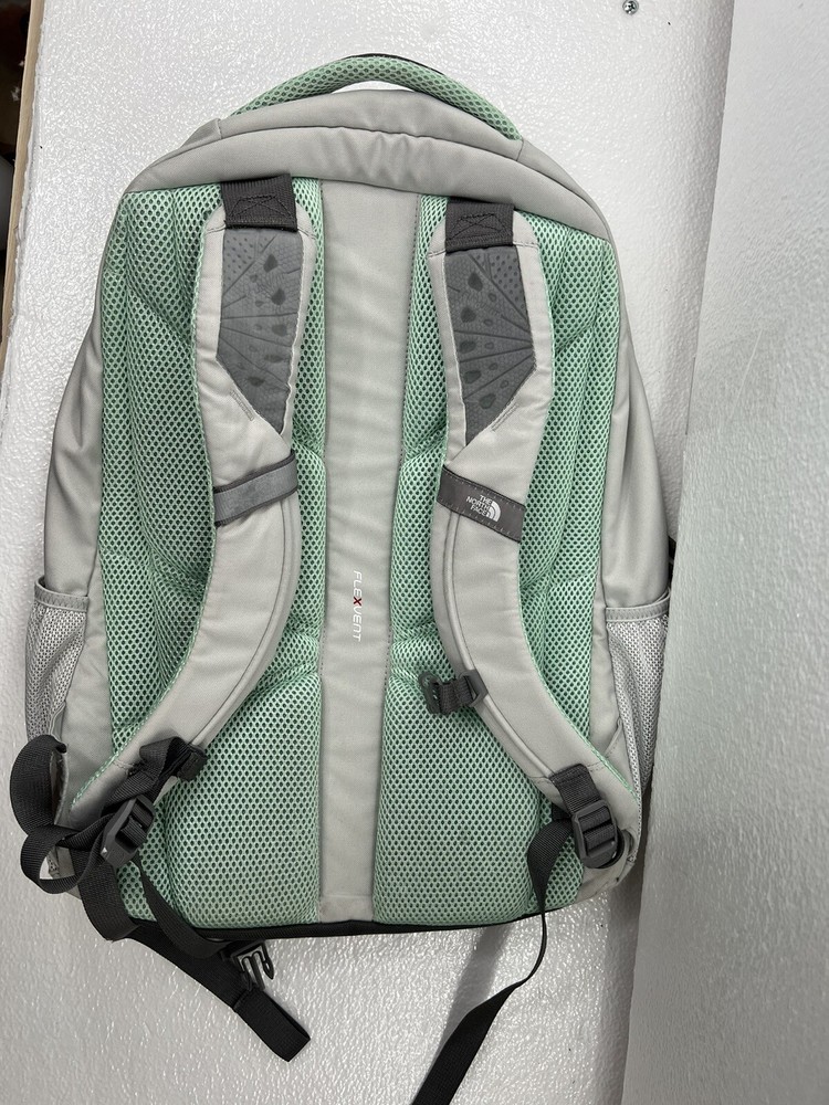 The North Face Jester Backpack-Light Gray - Dark Gray -Mint