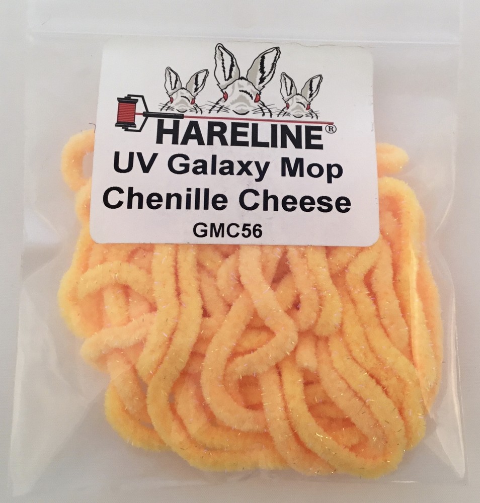Hareline Dubbin UV Galaxy Mop Chenille Fly Tying Material