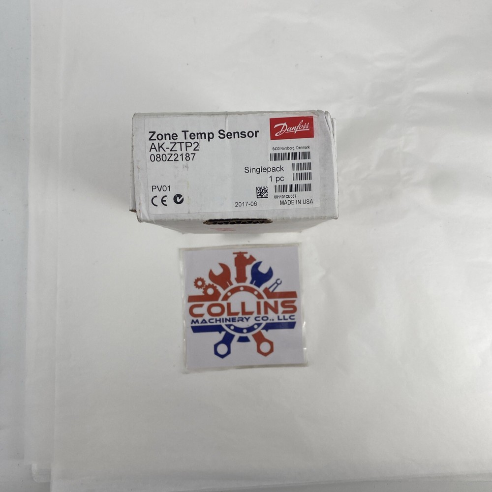Danfoss 080Z2187 AK-ZTP2 Zone Temp Sensor -40-122F