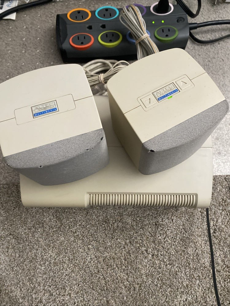 Altec Lansing ACS45 Multimedia Computer PC 2.1 Speaker System Sounds Great