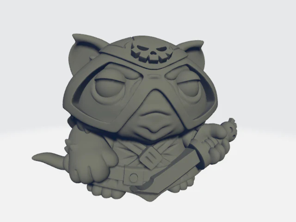 Chibi Tykes - Assassin Cat