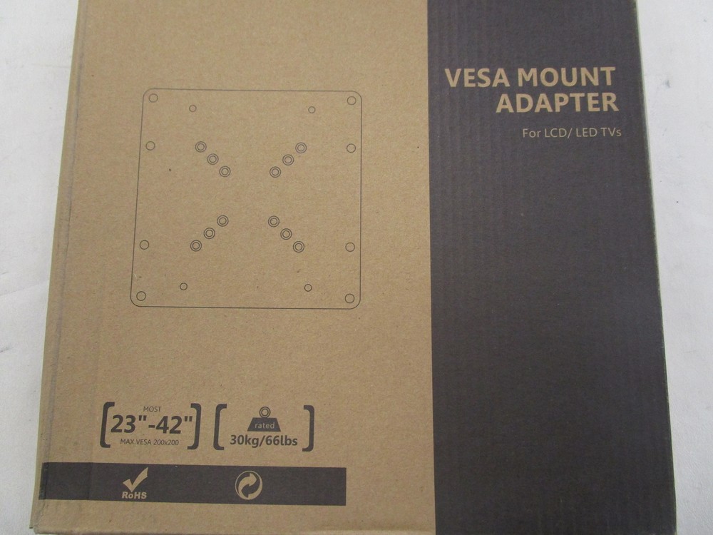 COMMODITY VESA LCD / LED TV WALL MOUNT ADAPTER BRACKET W/ HARDWARE 2335707