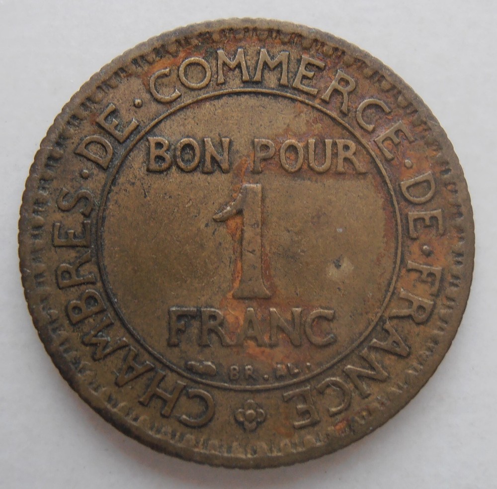 FRANCE 1 FRANC 1922