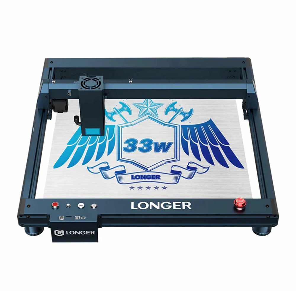 Longer B1 20W laser engraving machine automatic air assisted engraving machine