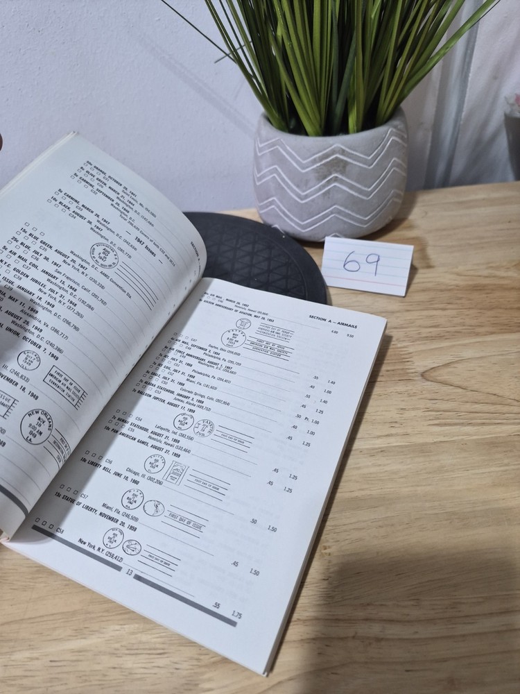 1974 Washington Press US First Day Covers Catalog 41st Ed. Paperback