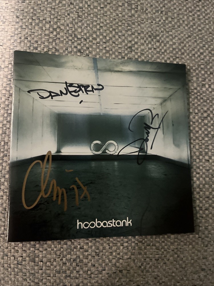 Hoobastank SIGNED CD Booklet With CD