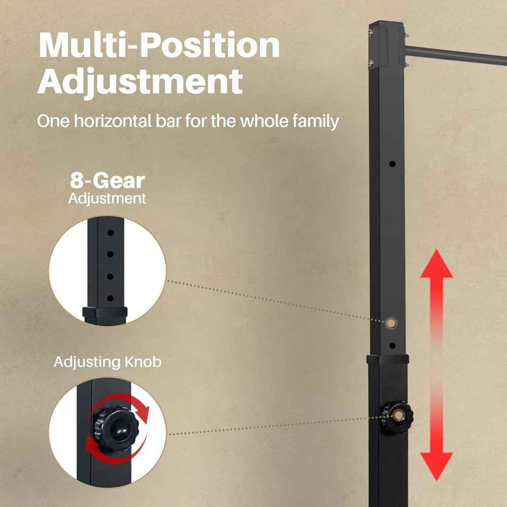 Pull Up Station, Power Tower Portable Pullup Bar Station, Pull Up Bar for Hom...