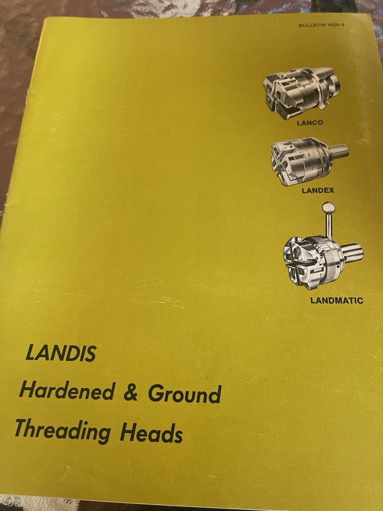 Teledyne Landis Bulletins, Assorted 5 issues