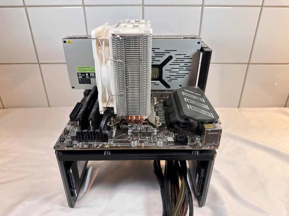 Open Air ATX PC Test Bench Modular Assembly Platform GPU Support Benchtable