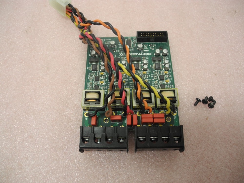 CREST AUDIO 32101521 AMPLIFIER POWER MODULE & HARNESS