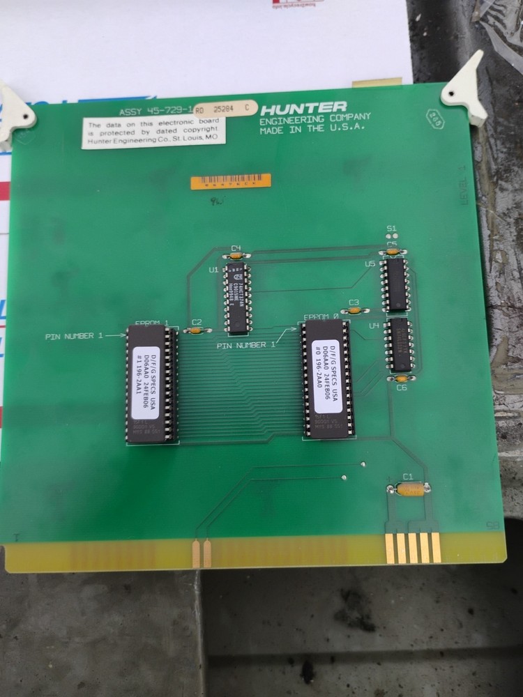 5- Hunter Engineering Control Board G111 Alignment machine Only PARTS