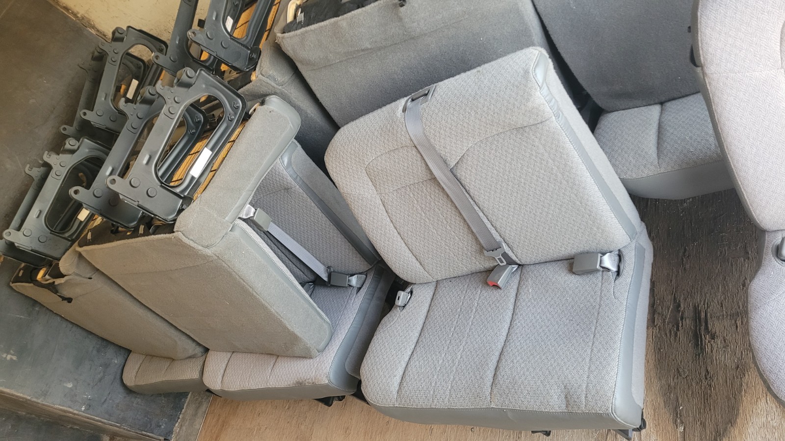 New 2025 Chevrolet Express 15-pass Van 5th Row Bench Right Half fits 2008-2028