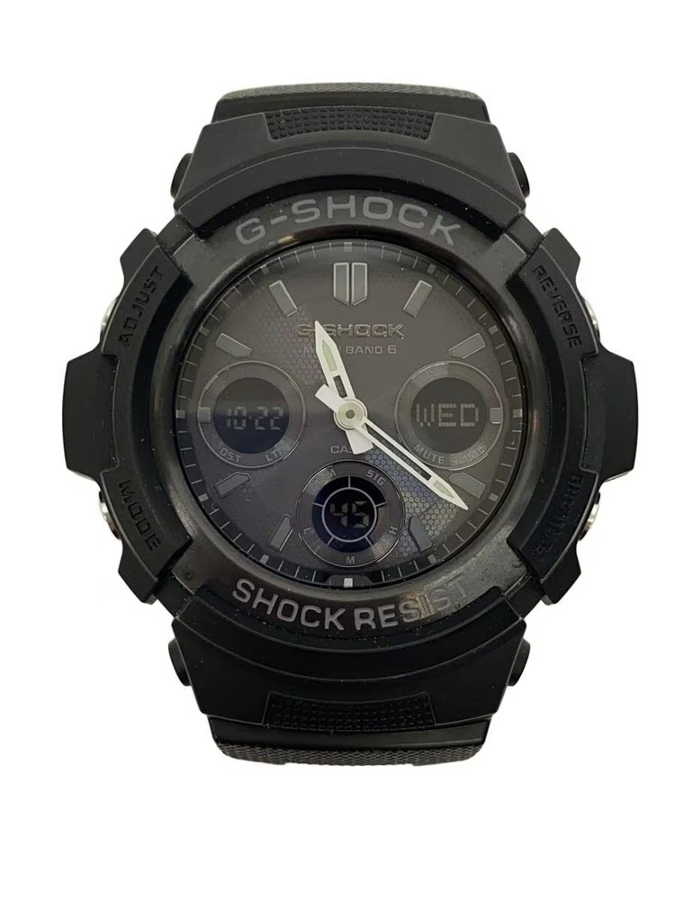 CASIO Solar Watch G SHOCK Digital Analog BLK
