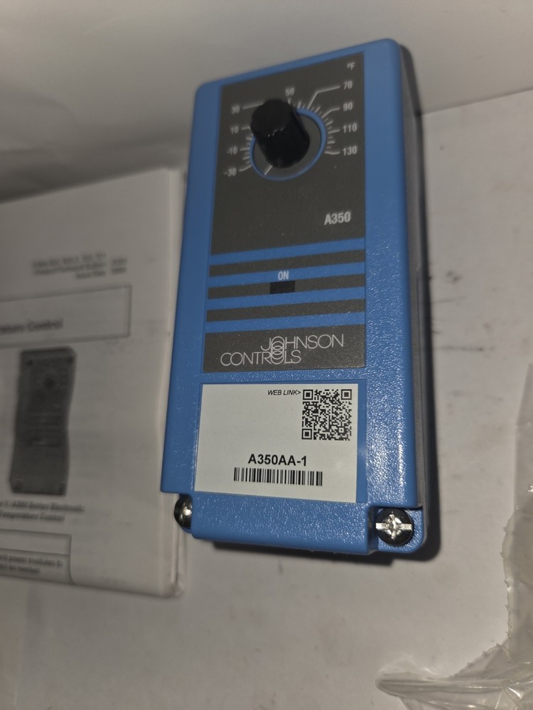 NEW GENUINE JOHNSON CONTROLS A350AA-3C TEMPERATURE CONTROL MODULE W/ SENSOR