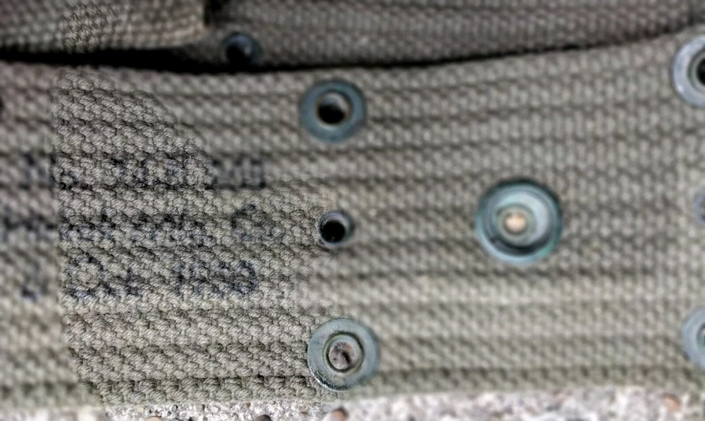 World War 2 Military Web Belt