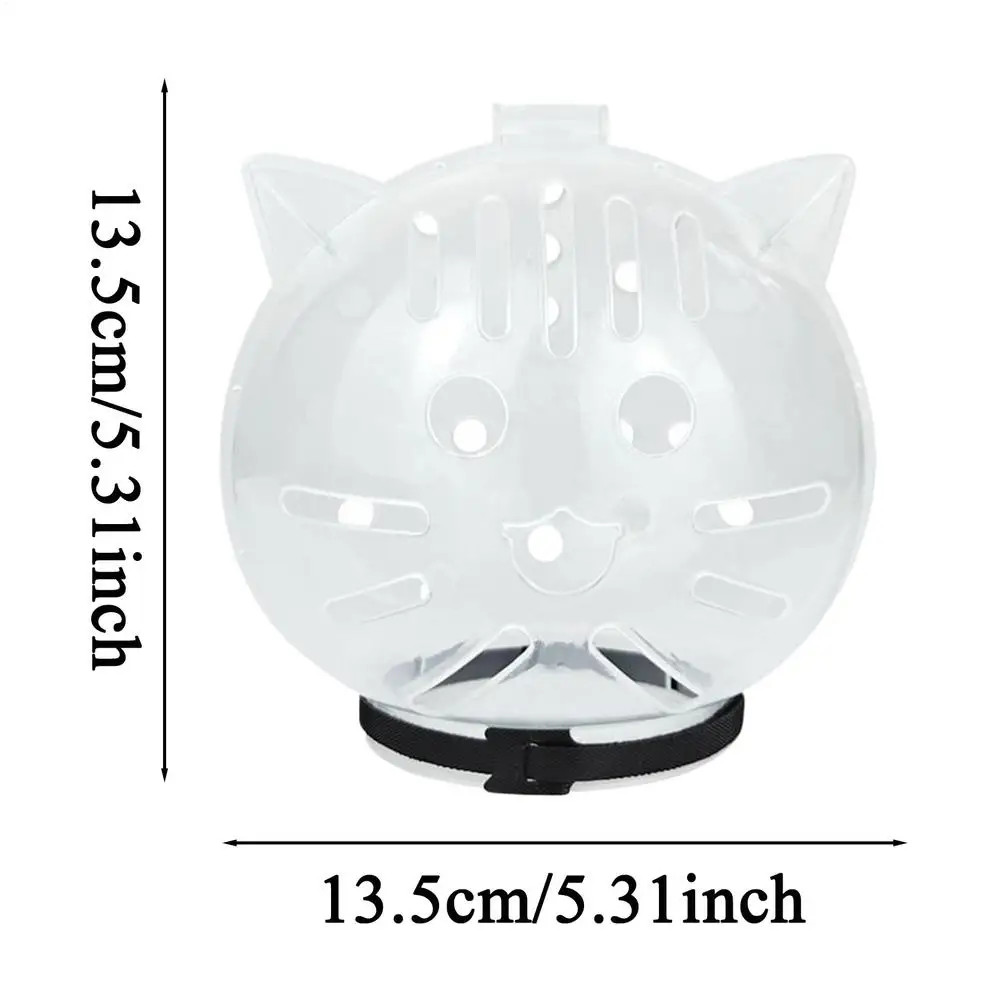 Cat Bubble Muzzle: Effortless Grooming Protection
