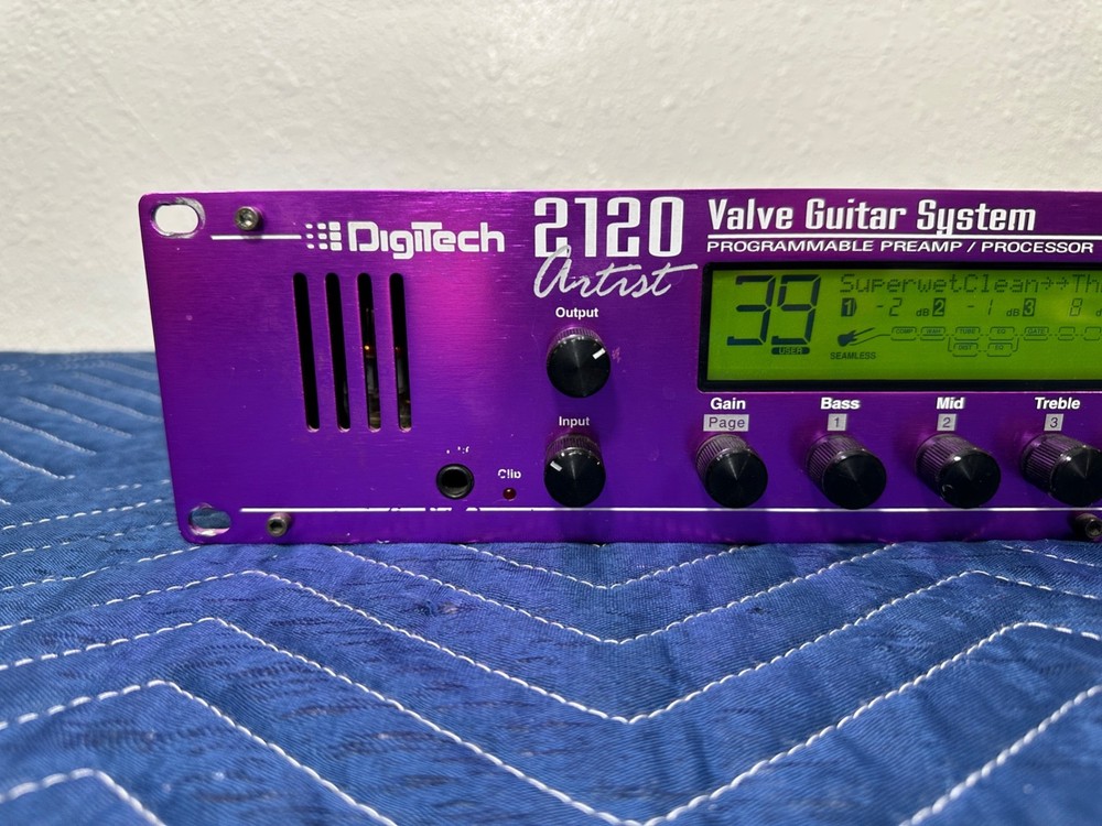 DigiTech 2120 Guitar Processor Advanced Multi-Effects Rack Unit