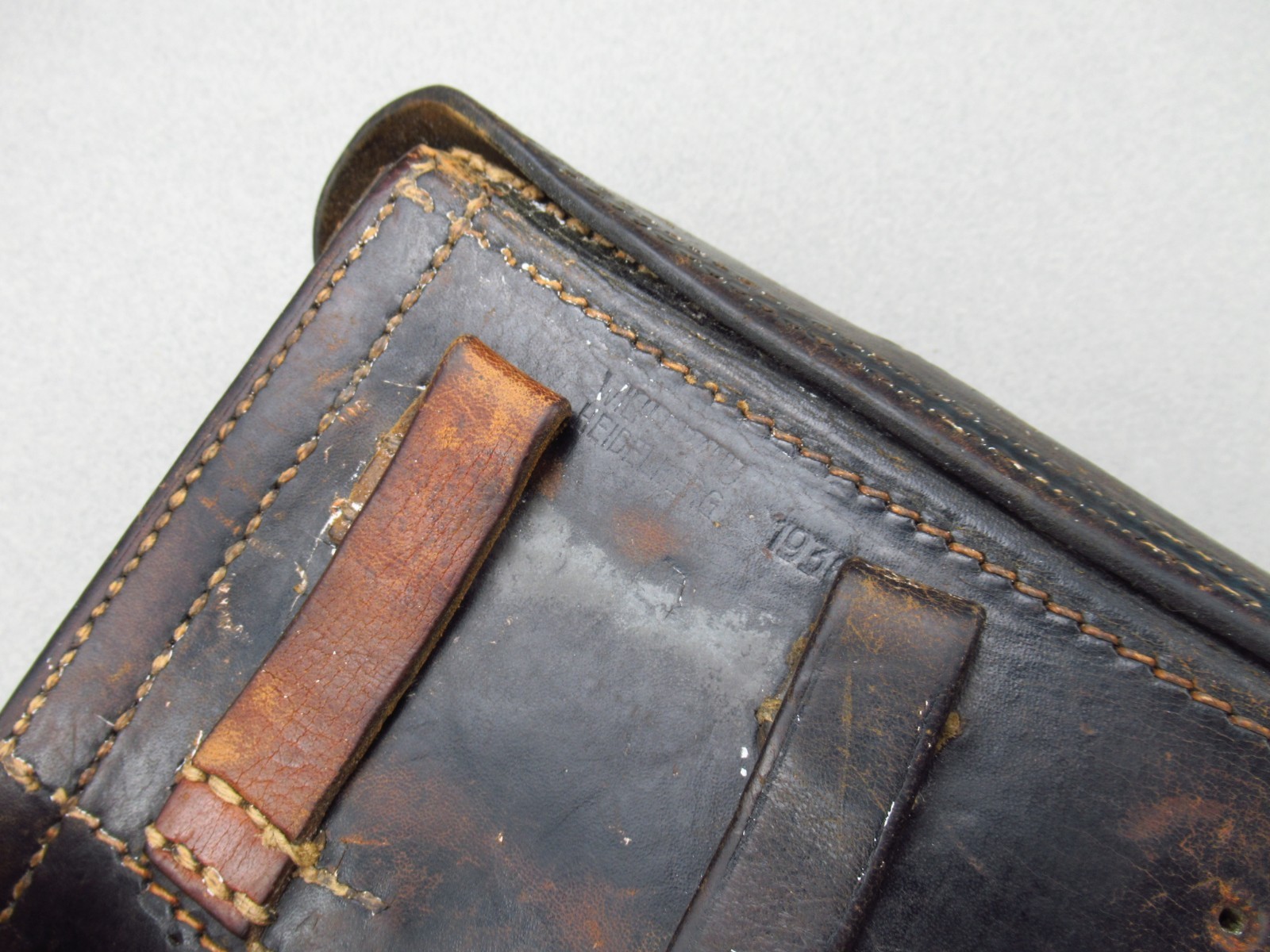 Nice 1936 Heidenberg German holster Luger Mauser Walther P08 Luger ww2 p38