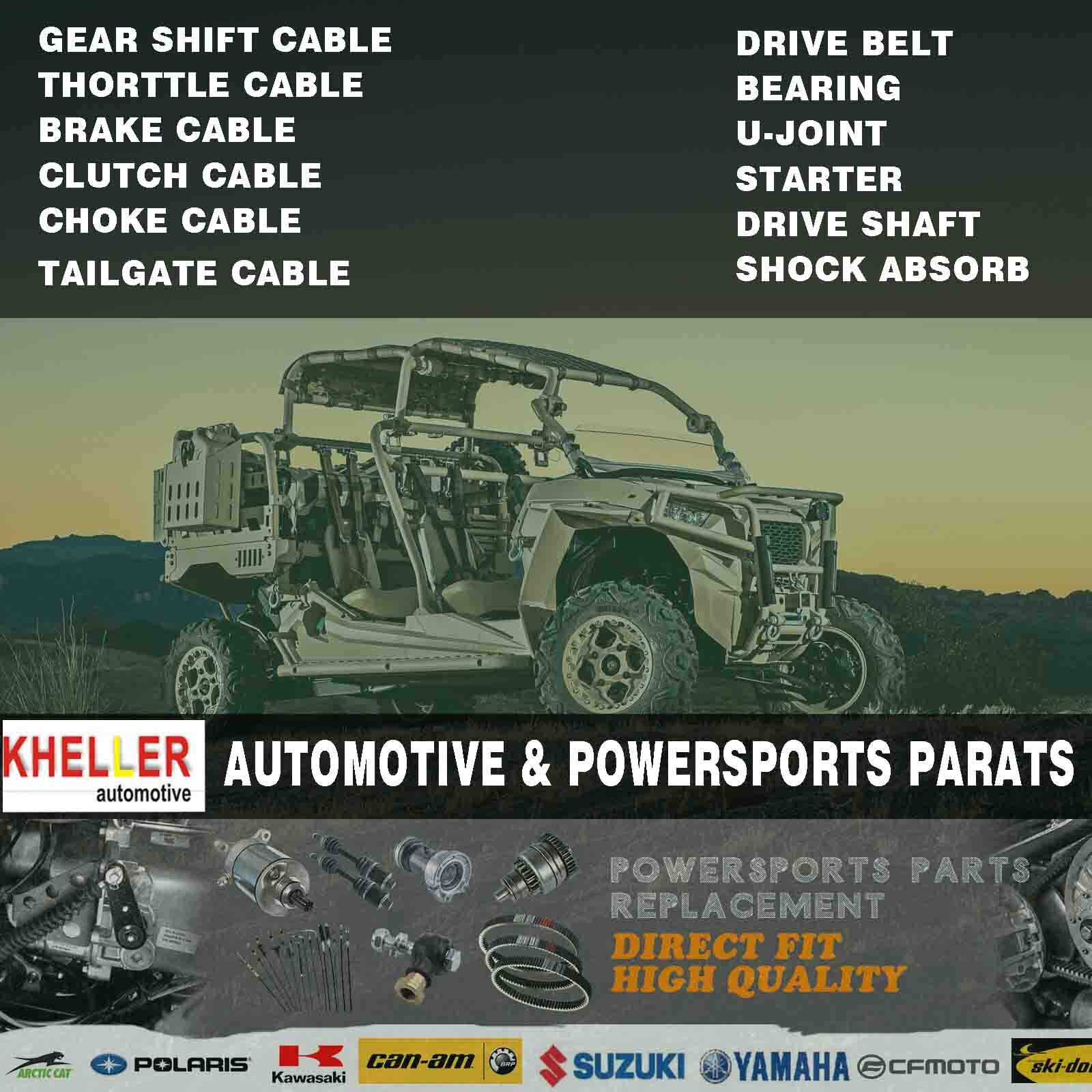 Cable Rear Brake for Suzuki QuadRunner 50 LT50 2x4 ATV 1984-1987 58500-04202