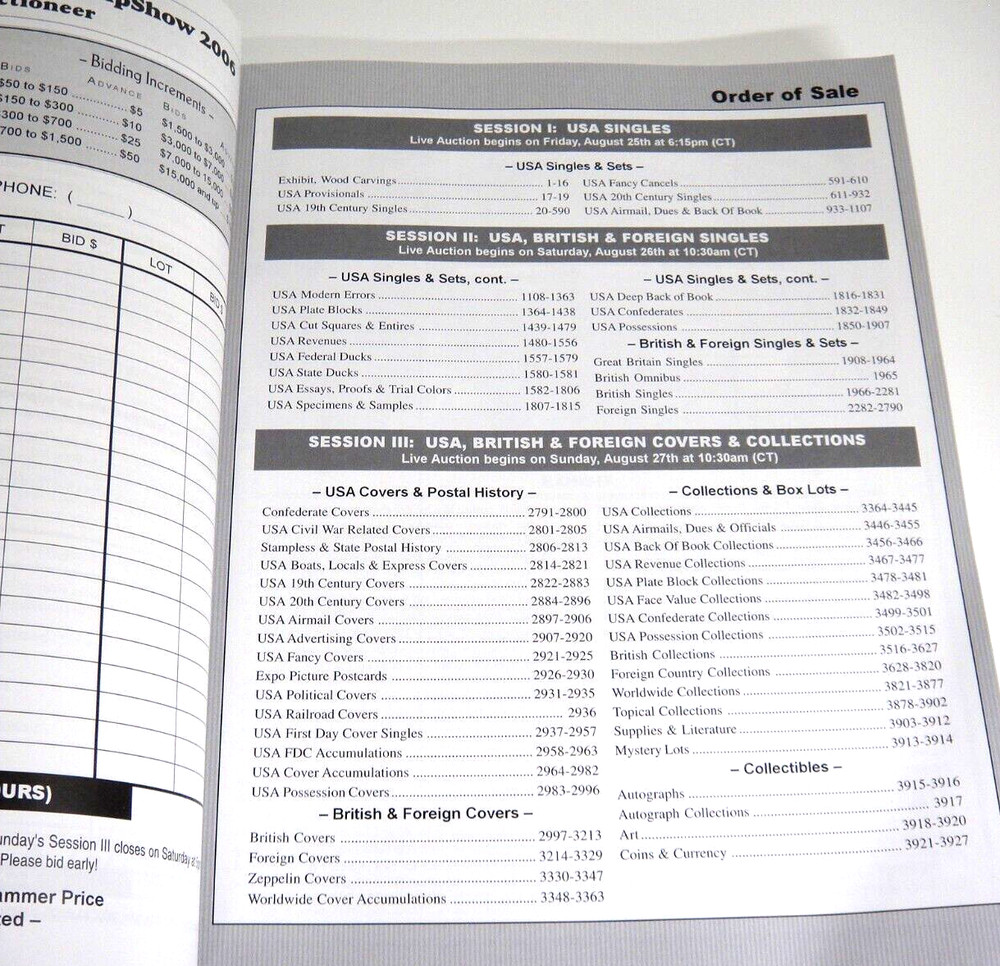 Regency Superior Stamp Auction Catalog 2006 Modern Errors Ducks Proofs Boer War