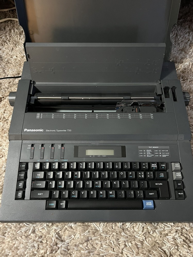 Panasonic Electronic Typewriter RK-T33