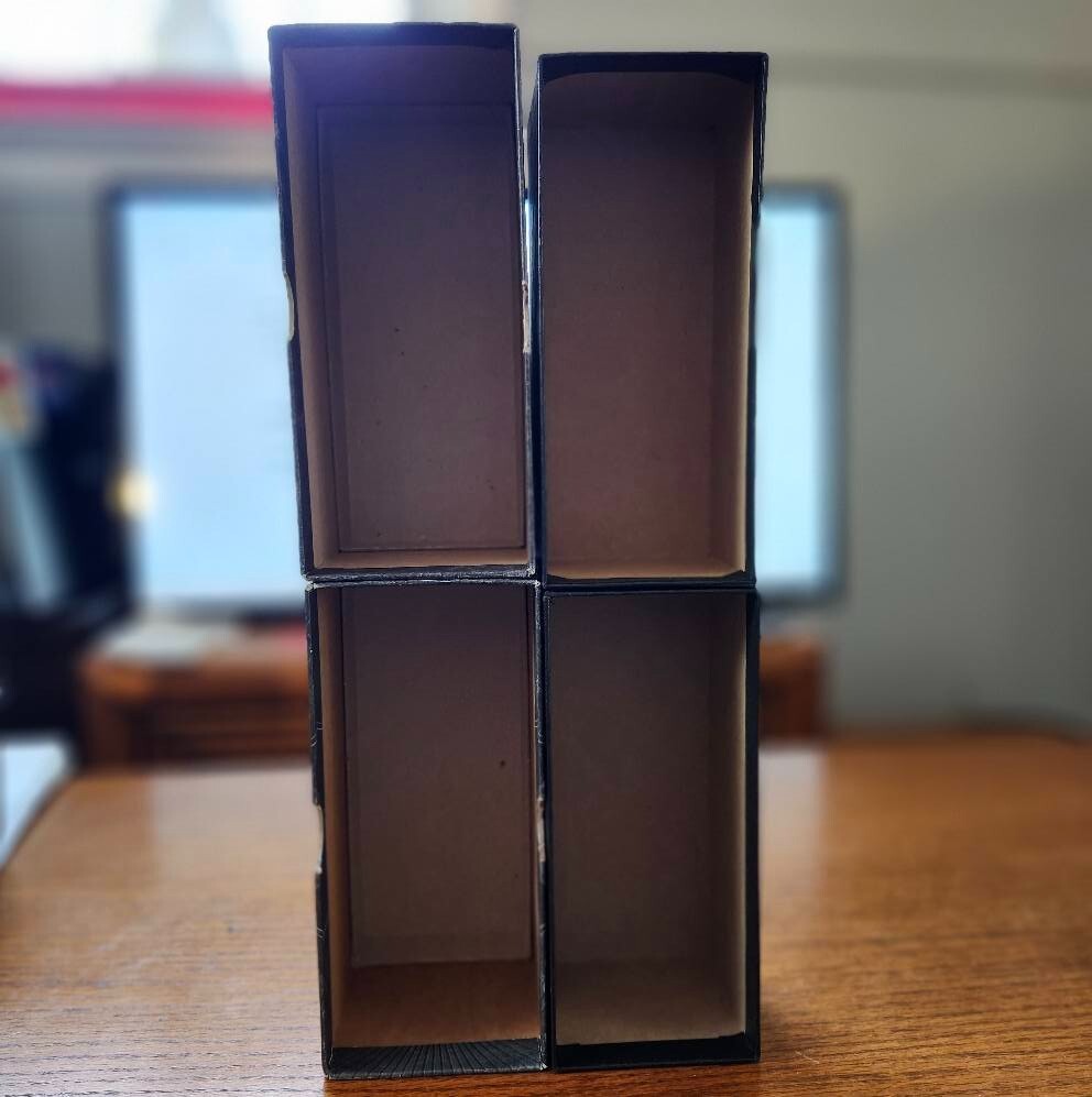 2 empty fat pack boxes Core Set 2012 & Core Set 2013 Magic The Gathering