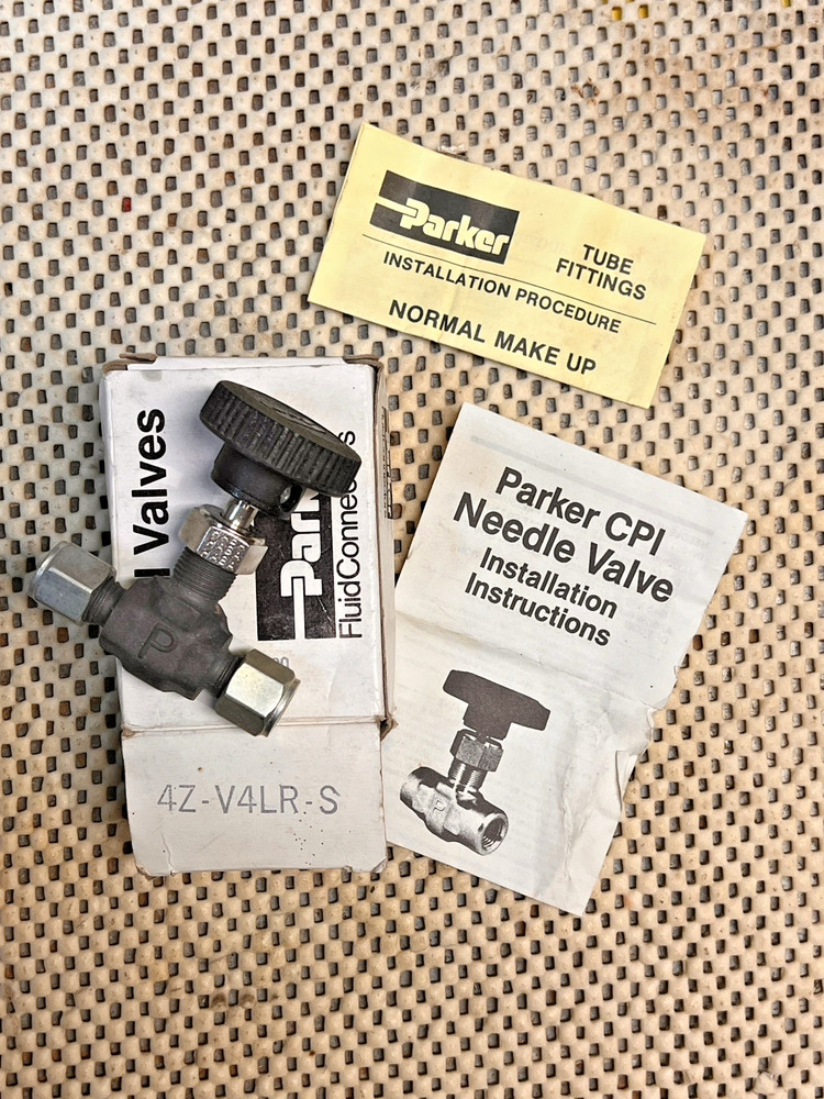 Parker 4Z-V4LR-S Needle Valve