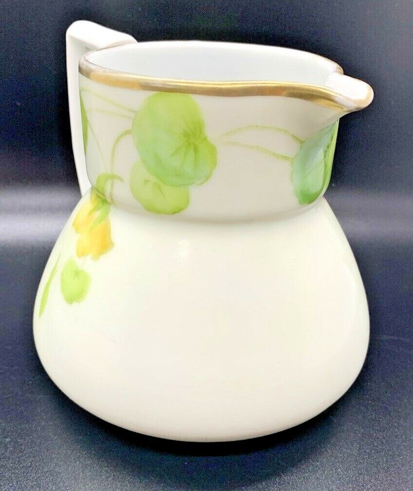 Bavaria Cider Lemonade Pitcher Floral Hand-Painted