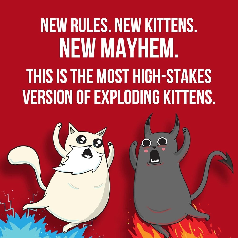 Exploding Kittens Good vs. Evil - 55 Cards Inspired by The Netflix Series *NEW*