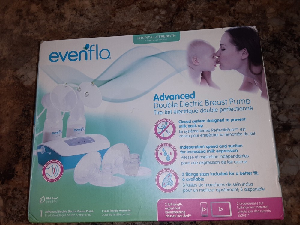 Evenflo Advanced Double Electric Breast Pump New