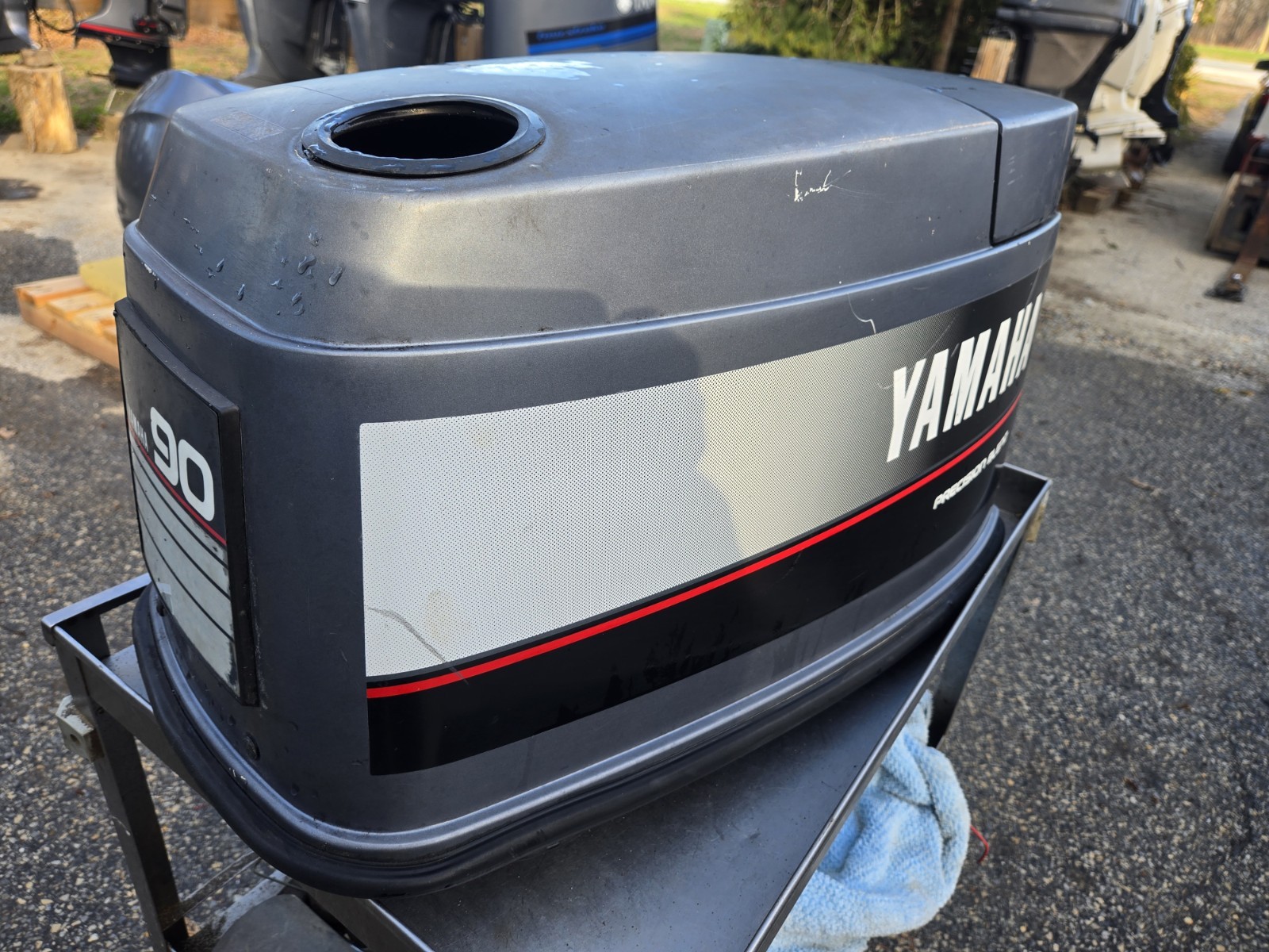 Yamaha 90hp Cowl Engine Cover 2 Stroke